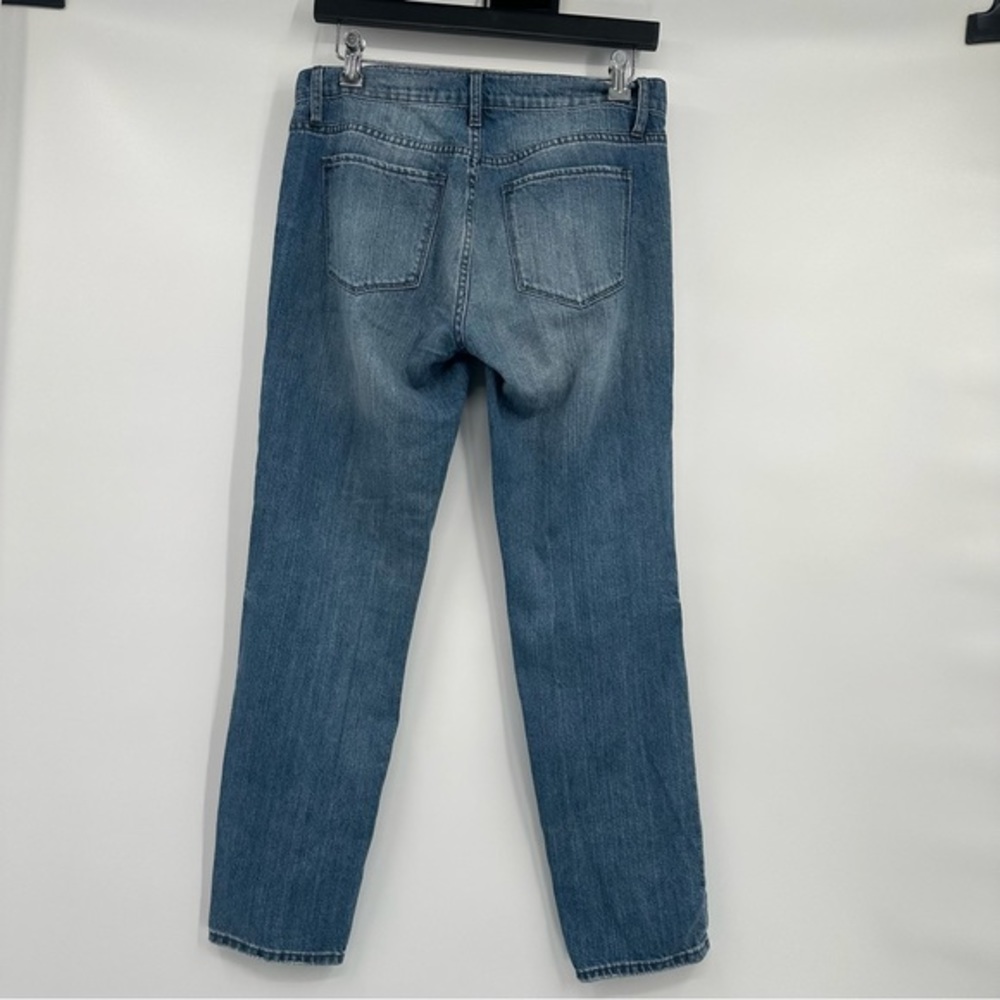 Pistola Womens Ripped Distressed Cuff Jeans Size 26 medium Wash - Picture 4 of 12